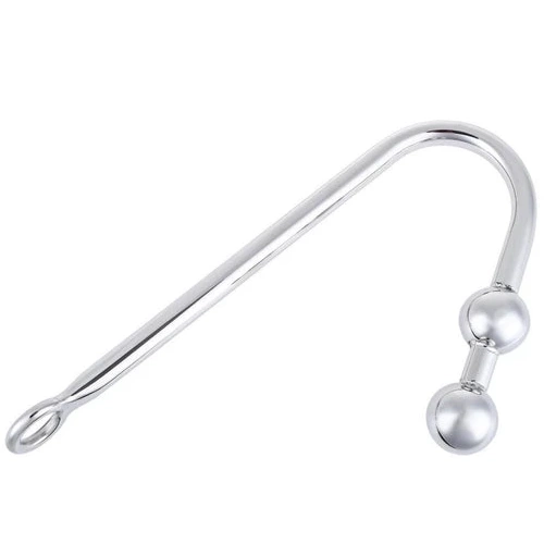 Anal Hook 4417 Balls Steel Stainless Two Pleasurable 0630